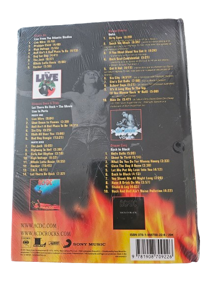 COFFRET ACDC BONFIRE NEUF SOUS BLISTER EDITION LEGACY