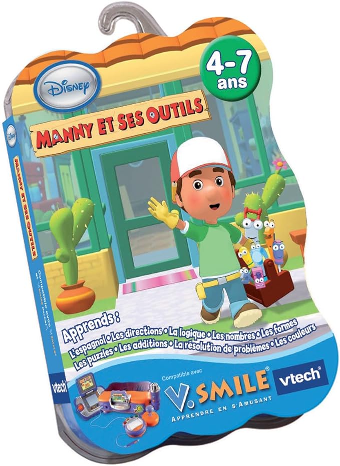 jeu V.Smile Manny et ses outils
