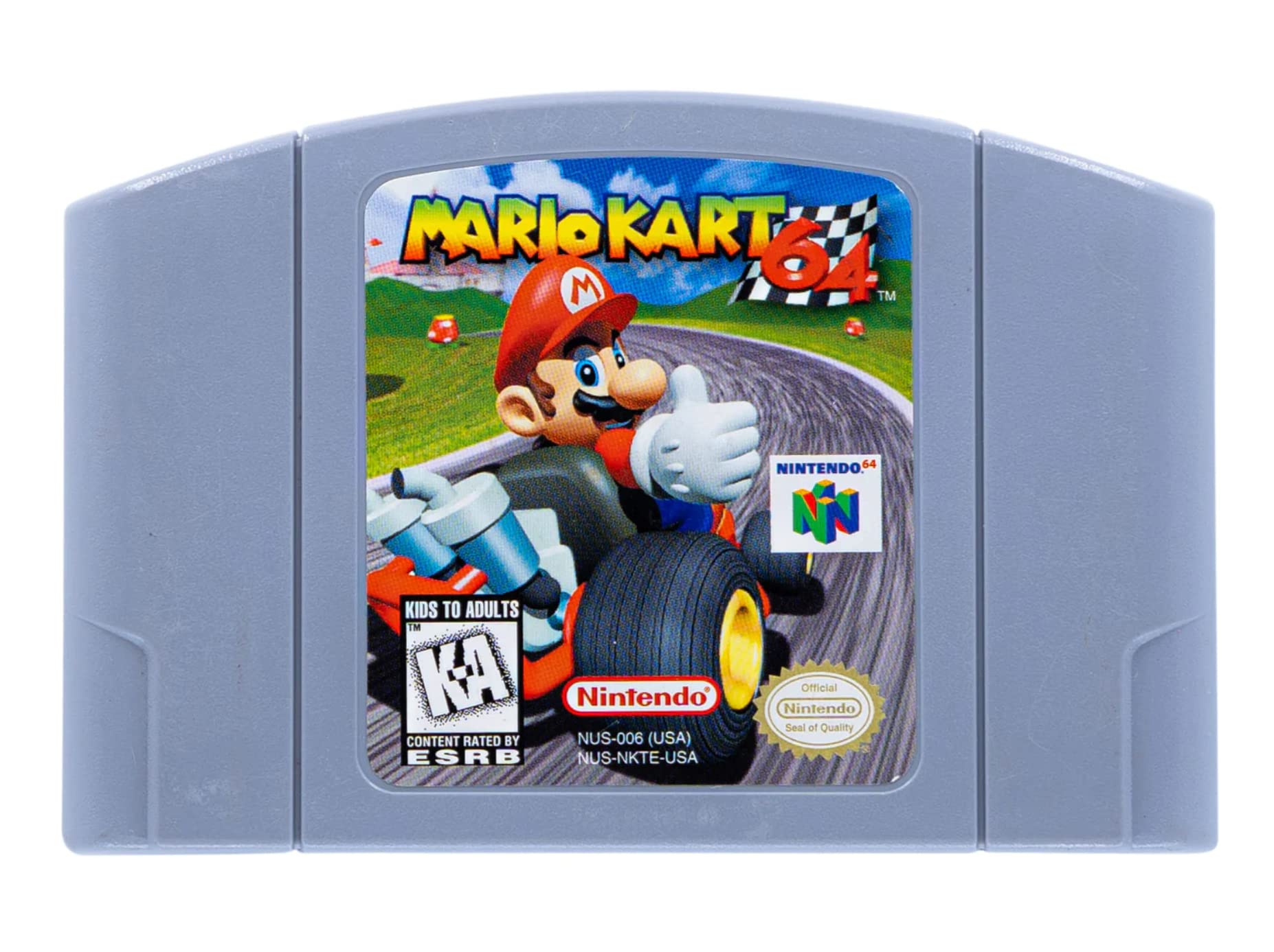 JEU  MARIO KART 64  CARTOUCHE SEULE