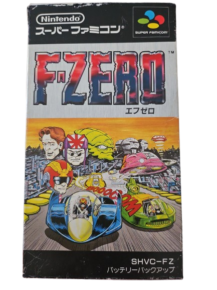JEU F-ZERO SUR SUPER FAMICON/ SNES E(VERSION JAPONAISE CODE SHVC-FZ) COMPLET